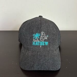 Travis Mathew Party Parrot Mens Hat Golf Dark Grey Flex Fit Sz L-XL